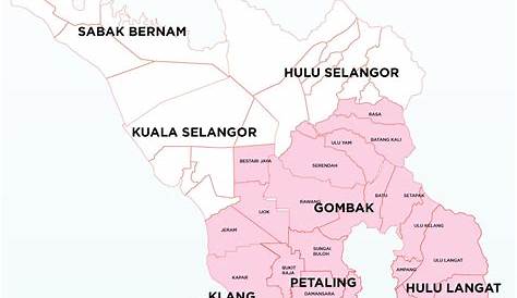 Kuala Lumpur area map – Visit Selangor