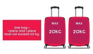 air asia additional baggage