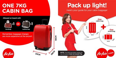 air asia carry on luggage requirements