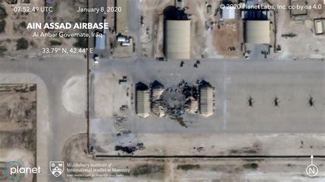air base in iraq hit by missiles