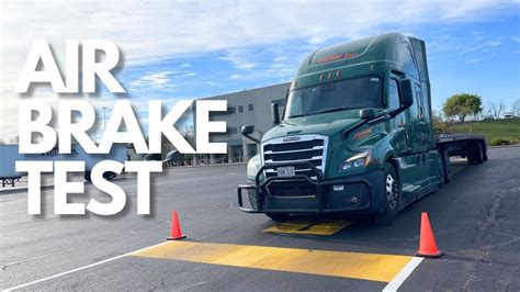 Air Brake Test Cdl Class A
