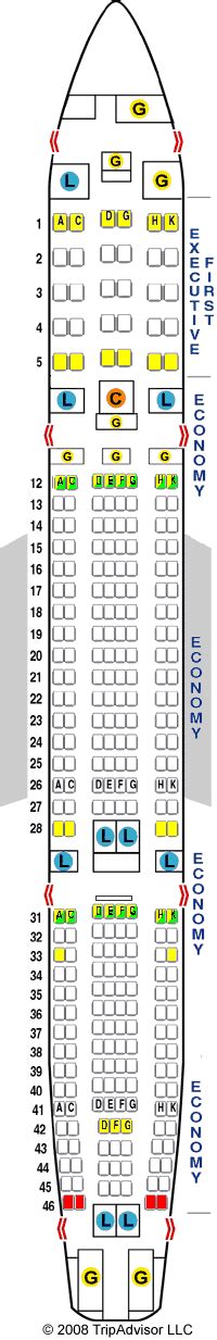 air canada flight 934 seating chart