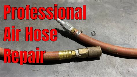 Air Compressor Hose Leak