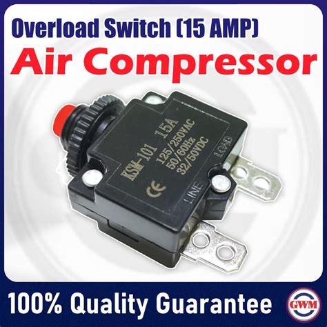 Air Compressor Overload Switch