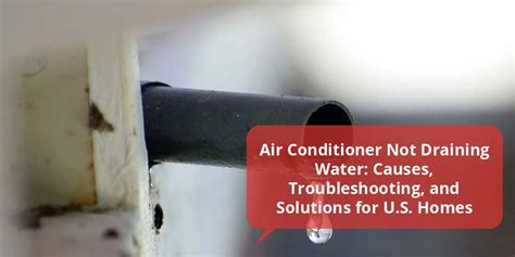 Air Con Not Draining