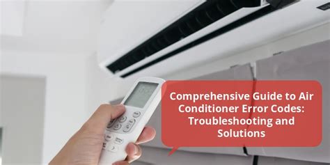 Air Conditioner All Error Codes