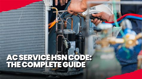 Air Conditioner Hsn Code