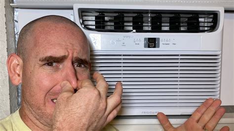 air conditioner smells musty when first turned on