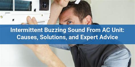 air conditioning buzzing sound