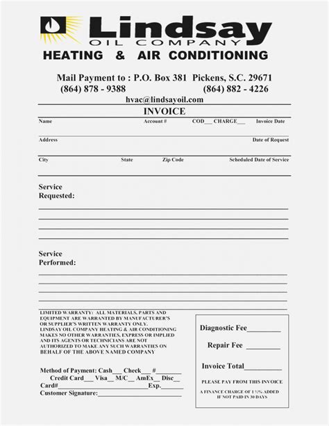 Air Conditioning Quotation Sample