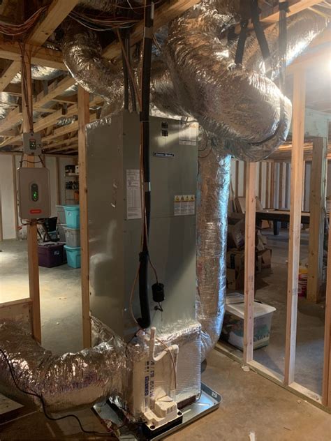Air Conditioning Unit In Basement