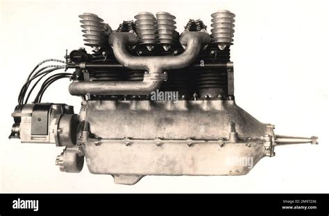 Air Cooled Inline 4 Cylinder Engine