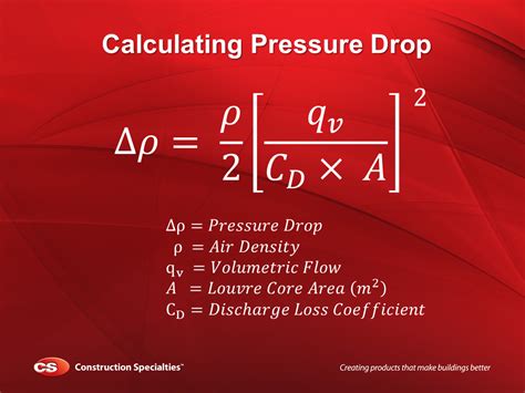 air flow pressure drop calculator