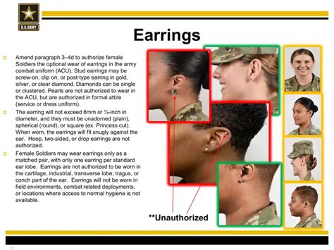 Air Force Ear Piercing Policy