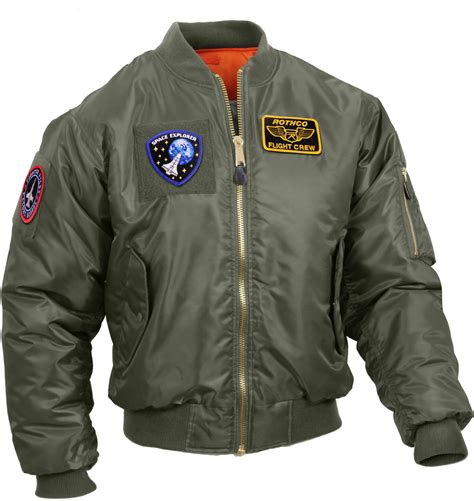 air force flight jacket patches