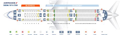 air france 787 seat map