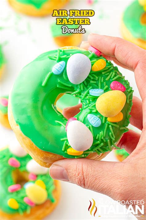 Air Fried Easter Donuts
