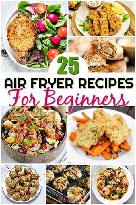 air fryer basic recipes