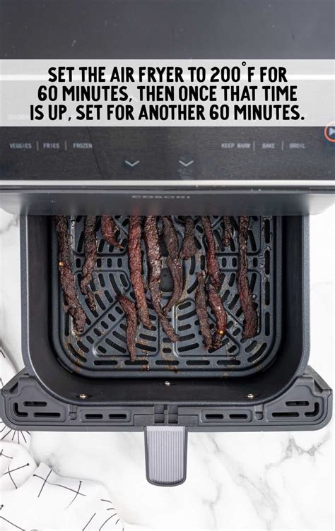 Air Fryer Beef Jerky Setting