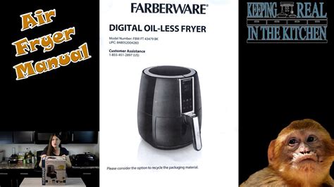 Air Fryer Farberware Instructions