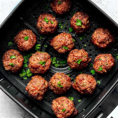 Air Fryer Large Meatballs