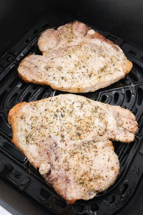 Air Fryer Pork Chops Unbreaded