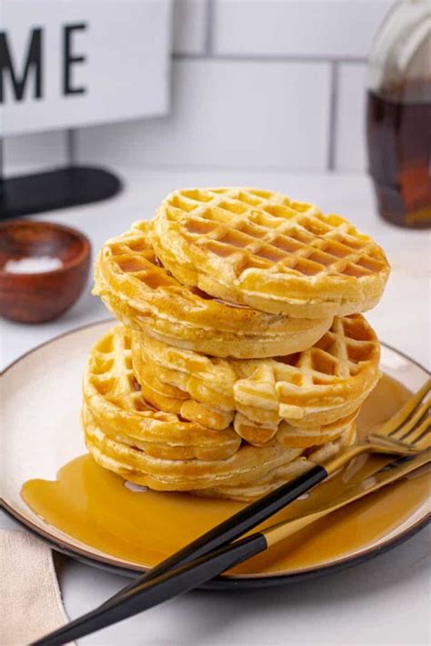 Air Fryer Waffles From Scratch