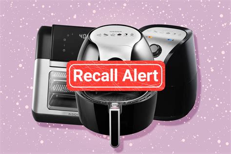 air fryers on recall