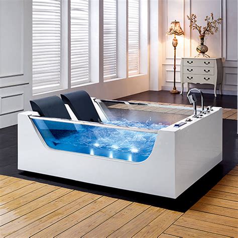 MediTub 3468SA Suisse Oval Freestanding Air Jet Bathtub With Right Blower