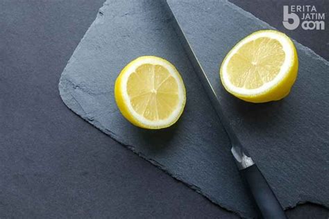 air lemon mencegah penuaan dini