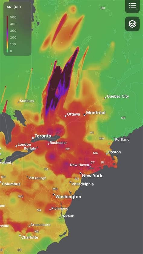 Air Quality Map Scranton Pa