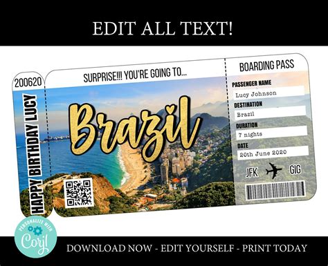 air tickets brazil to spain