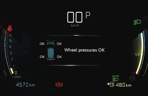 Air Tire Pressure Sensor Blinking