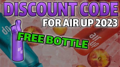 Air Up Discount Code Uk 2022