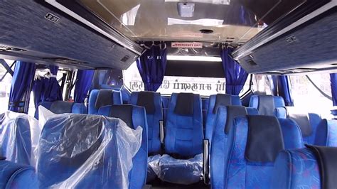air-conditioned bus interior