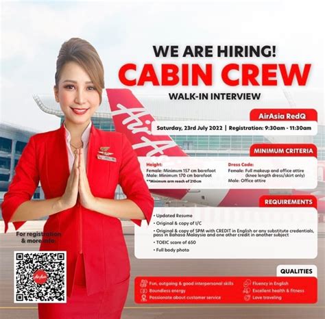 airasia cabin crew recruitment