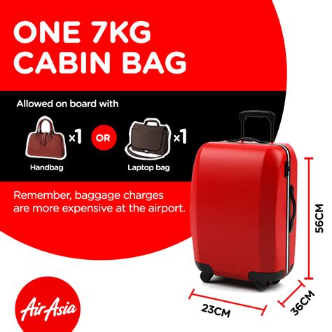 airasia luggage bag price