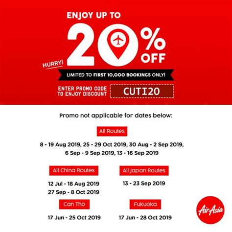 35 INFO GET PROMO CODE AIRASIA 2020 * GetPromo