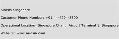 airasia singapore phone number