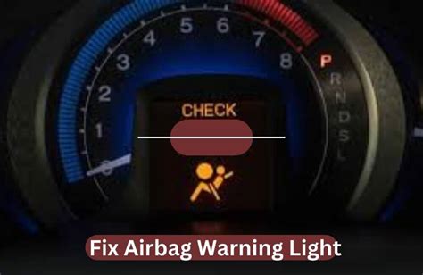 Airbag Light Fix