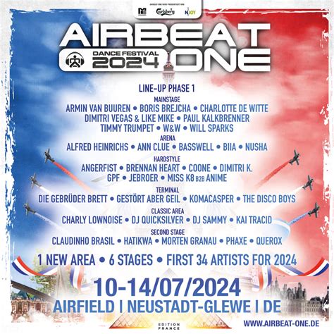 AIRBEAT ONE Festival 2024 Line Up Phase 2 RAVEPEDIA