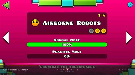Airborne Robots Geometry Dash