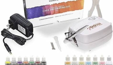 Airbrush Cake Decorating Kit Amazon With An