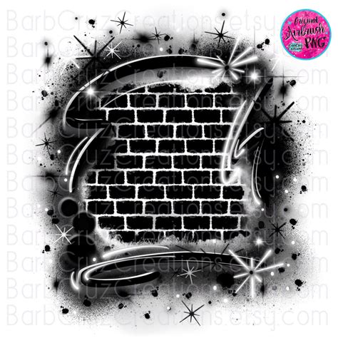 Airbrush Brick Wall