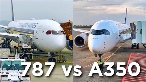 airbus a350 vs 787