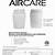 aircare evaporative humidifier manual