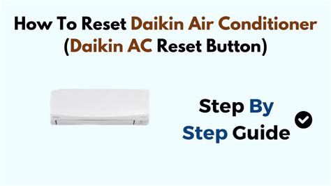 Aircon Reset Button