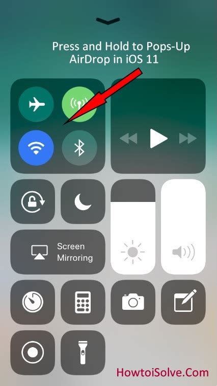 airdrop airplane mode