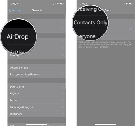 airdrop troubleshooting