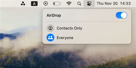 airdrop visibility settings